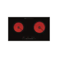 Built-in ceramic hob 2 heaters EMALL #ECH-CD2007