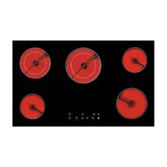 Built-in ceramic hob 5 heaters EMALL #ECH-CD5001