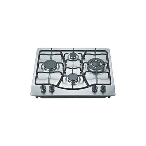 Built-in gas hob 590mm stainless steel 4 burners EMALL #EGH-S4004