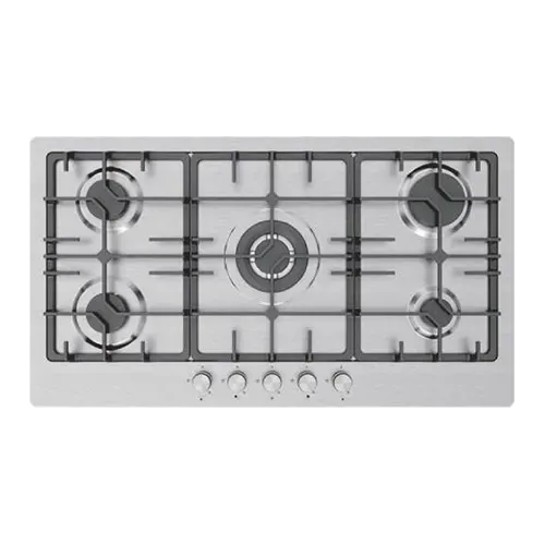 Built-in gas hob 900mm stainless steel 5 burners EMALL #EGH-S5115