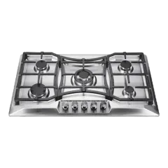 Built-in gas hob 910mm stainless steel 5 burners EMALL #EGH-S5120