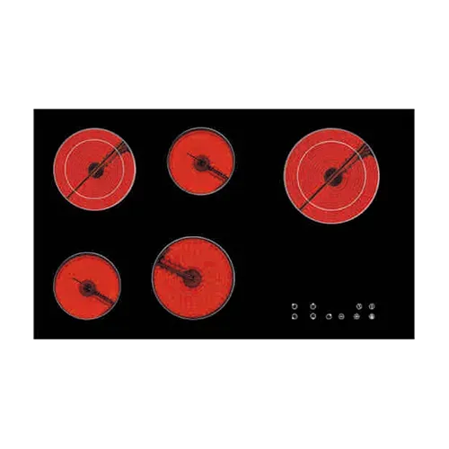 Built-in ceramic hob 5 heaters EMALL #ECH-CD5002