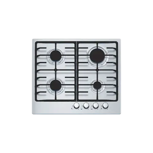 Built-in gas hob 590mm stainless steel 4 burners EMALL #EGH-S4039