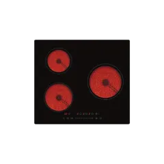 Built-in ceramic hob 3 heaters EMALL #ECH-CD3007