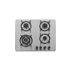 Built-in gas hob 590mm stainless steel 4 burners EMALL #EGH-S4006E