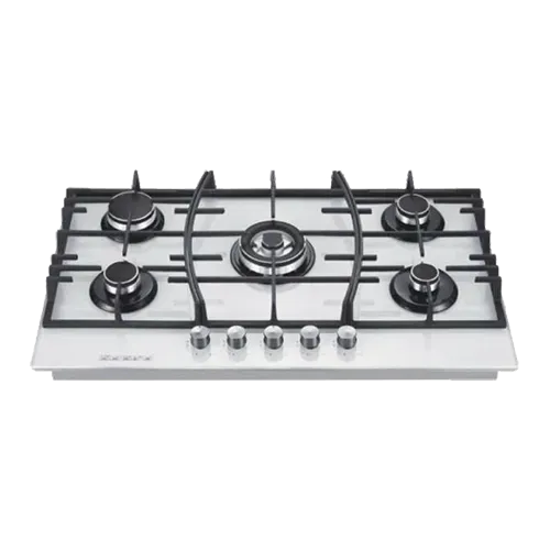 Built-in gas hob 900mm tempered glass 5 burners EMALL #EGH-G5085CW
