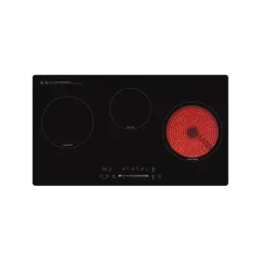 Built-in induction+ceramic hybrid hob 3 heaters EMALL #EICH-ICD3005