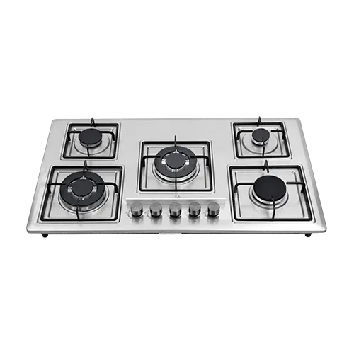 Built-in gas hob 860mm stainless steel 5 burners EMALL #EGH-S5095E