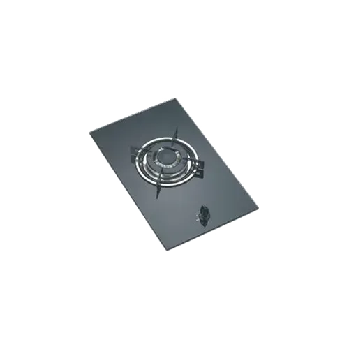 Built-in gas hob 320mm tempered glass 1 burner EMALL #EGH-G1001