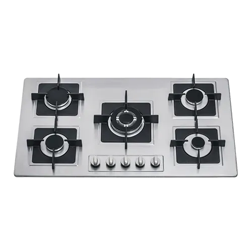 Built-in gas hob 900mm stainless steel 5 burners EMALL #EGH-S5028
