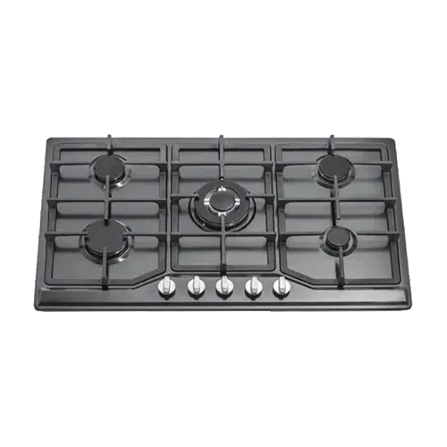 Built-in gas hob 860mm stainless steel 5 burners EMALL #EGH-S5135B
