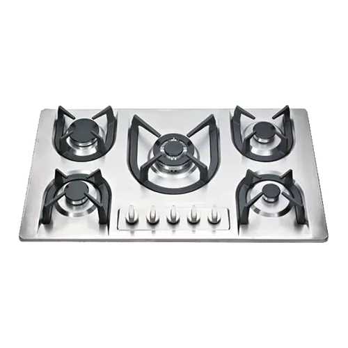 Built-in gas hob 900mm stainless steel 5 burners EMALL #EGH-S5001