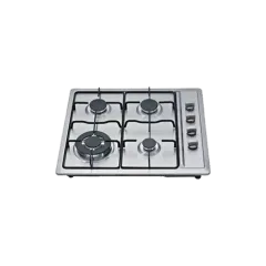 Built-in gas hob 590mm stainless steel 4 burners EMALL #EGH-S4033