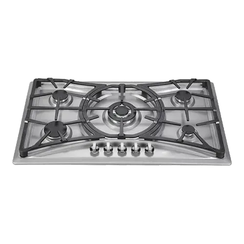 Built-in gas hob 910mm stainless steel 5 burners EMALL #EGH-S5122