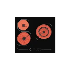 Built-in ceramic hob 3 heaters EMALL #ECH-CD3006
