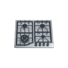 Built-in gas hob 590mm stainless steel 4 burners EMALL #EGH-S4017