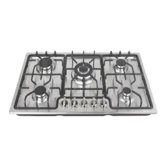 Built-in gas hob 900mm stainless steel 5 burners EMALL #EGH-S5073