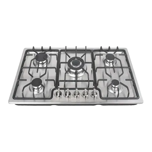 Built-in gas hob 900mm stainless steel 5 burners EMALL #EGH-S5073