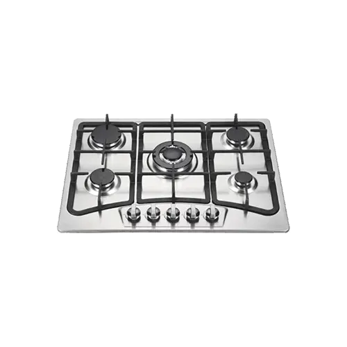 Built-in gas hob 680mm stainless steel 5 burners EMALL #EGH-S68-501