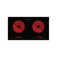 Built-in ceramic hob 2 heaters EMALL #ECH-CD2004