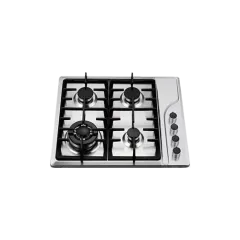 Built-in gas hob 590mm stainless steel 4 burners EMALL #EGH-S4057