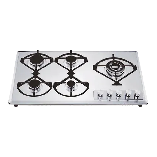Built-in gas hob 900mm stainless steel 5 burners EMALL #EGH-S5102
