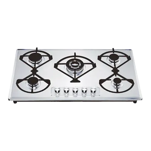 Built-in gas hob 900mm stainless steel 5 burners EMALL #EGH-S5101