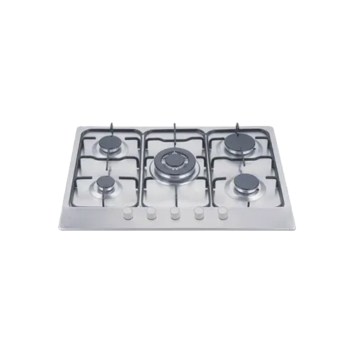 Built-in gas hob 680mm stainless steel 5 burners EMALL #EGH-S68-506