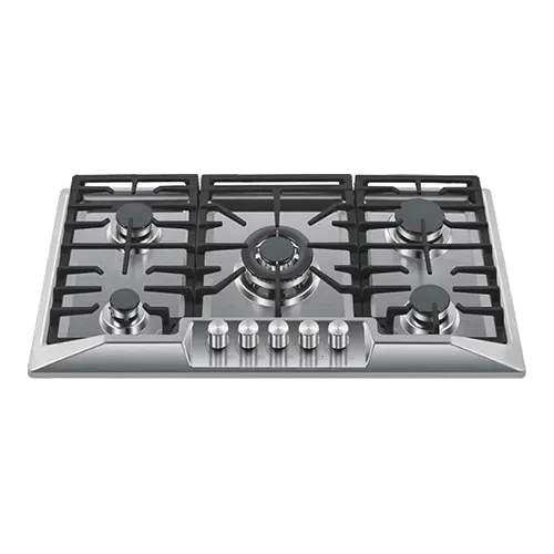 Built-in gas hob 910mm stainless steel 5 burners EMALL #EGH-S5121