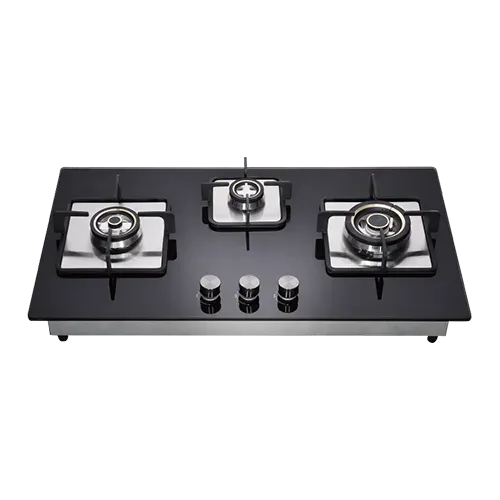 Built-in gas hob 900mm tempered glass 3 burners EMALL #EGH-G3011