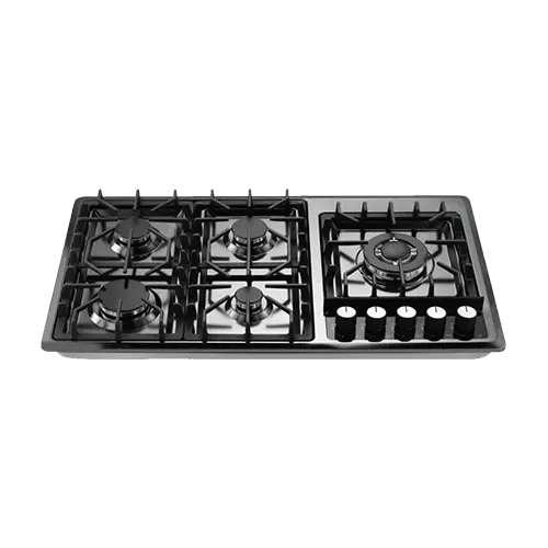 Built-in gas hob 860mm stainless steel 5 burners EMALL #EGH-S5026B