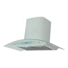 Curved glass range hood 90/80/70/60cm series EMALL #ERH-HP9031