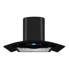 Curved glass range hood 90/80/70/60cm series EMALL #ERH-HP9040