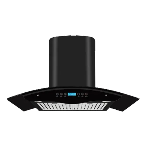 Curved glass range hood 90/80/70/60cm series EMALL #ERH-HP9040