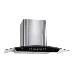 Curved glass range hood 90/80/70/60cm series EMALL #ERH-HP9003S