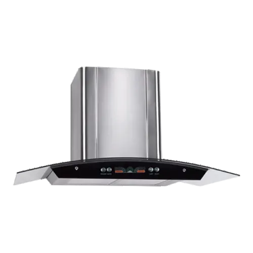 Curved glass range hood 90/80/70/60cm series EMALL #ERH-HP9003S