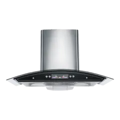 Curved glass range hood 90/80/70/60cm series EMALL #ERH-HC9005S