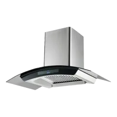 Curved glass range hood 90/80/70/60cm series EMALL #ERH-HA9017