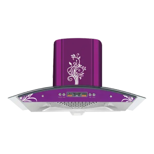 Curved glass range hood 90/80/70/60cm series EMALL #ERH-HZ9002PF