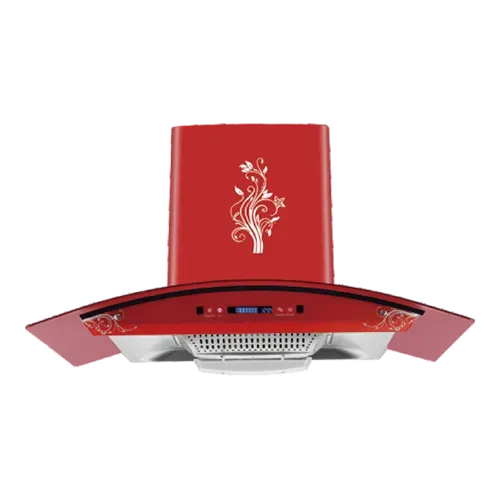 Curved glass range hood 90/80/70/60cm series EMALL #ERH-HC9006