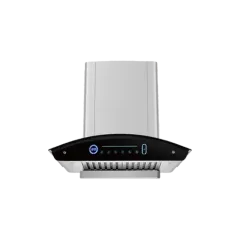 Curved glass range hood 90/80/70/60cm series EMALL #ERH-HB6005
