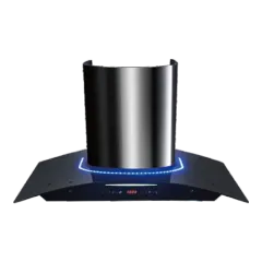 Curved glass range hood 90/80/70/60cm series EMALL #ERH-HP9016B