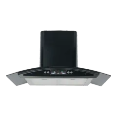 Curved glass range hood 90/80/70/60cm series EMALL #ERH-HP9003B