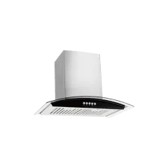 Curved glass range hood 90/80/70/60cm series EMALL #ERH-HA6005