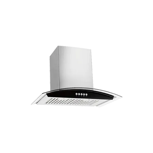 Curved glass range hood 90/80/70/60cm series EMALL #ERH-HA6005