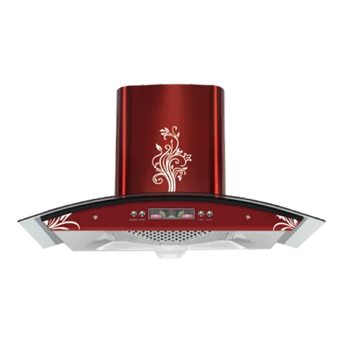Curved glass range hood 90/80/70/60cm series EMALL #ERH-HZ9002RF