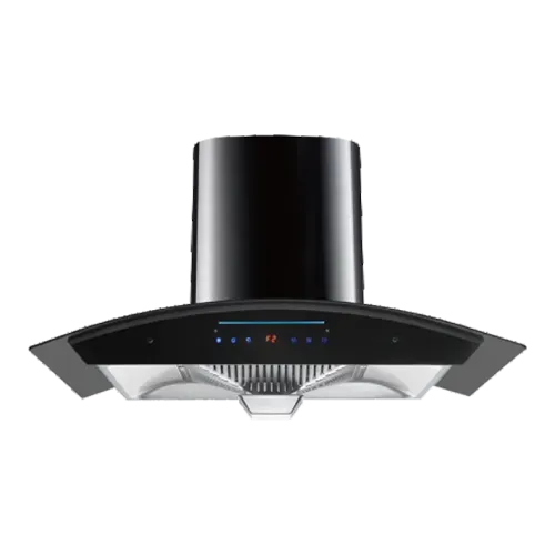 Curved glass range hood 90/80/70/60cm series EMALL #ERH-HZ9022