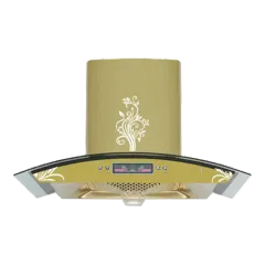 Curved glass range hood 90/80/70/60cm series EMALL #ERH-HZ9002YF