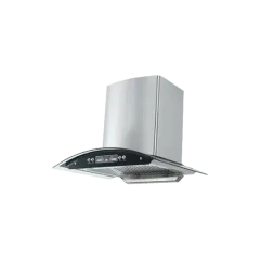 Curved glass range hood 90/80/70/60cm series EMALL #ERH-HB6001