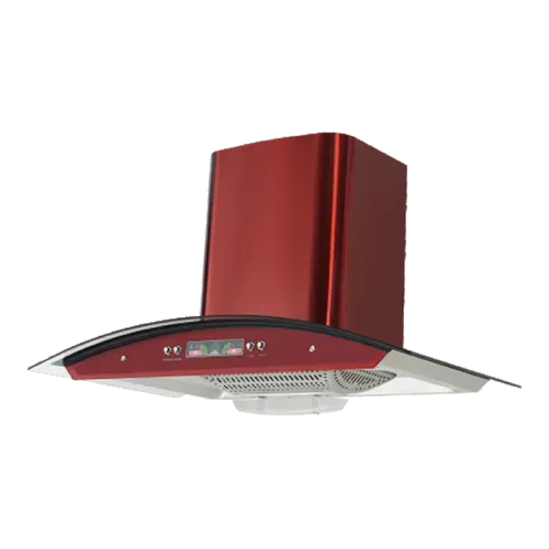 Curved glass range hood 90/80/70/60cm series EMALL #ERH-HC9002